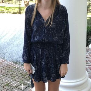 Rails Star Navy Dress Small
